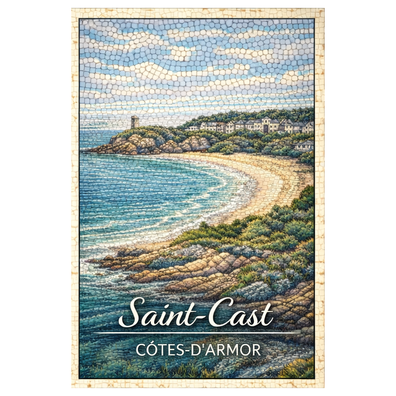 Côtes-d’Armor – Saint Cast – Lot 50 cartes postales – MZK