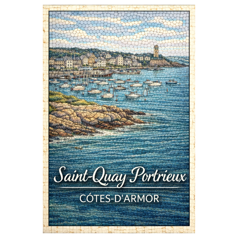 Côtes-d’Armor – Saint Quay Portrieux – Lot 50 cartes postales – MZK