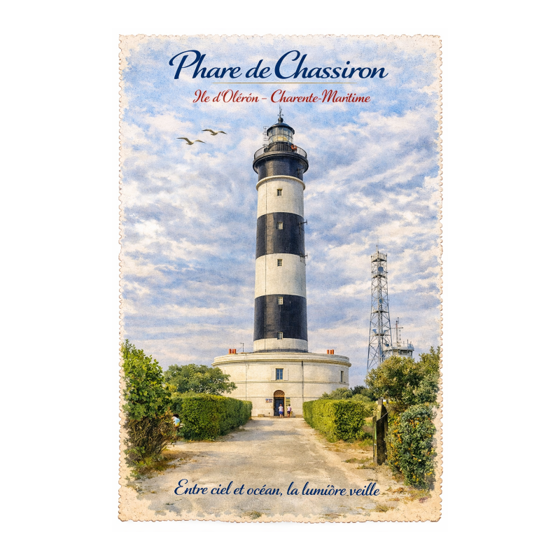 Phare de Chassiron – AQUA – Cartes Postales (x25)