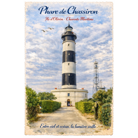 Phare de Chassiron – AQUA – Cartes Postales (x25)
