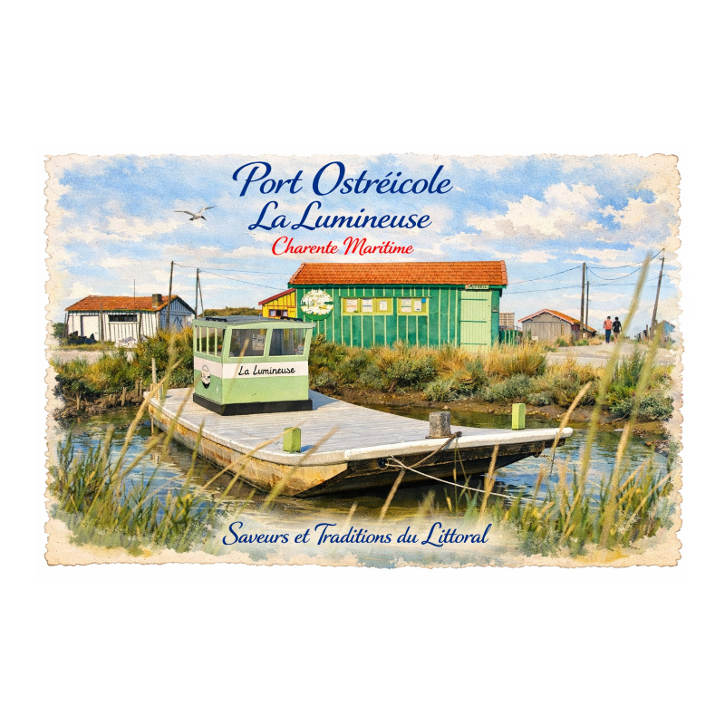 Île d’Oléron – AQUA – Cartes Postales (x25)