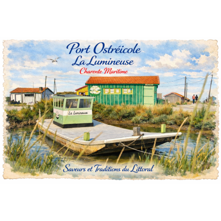 Île d’Oléron – AQUA – Cartes Postales (x25)