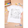 Tshirt à colorier Dauphin