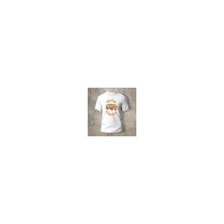 Tshirt Combi VW7 Motif Devant Blanc