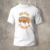 Tshirt Combi VW7 Motif Devant Blanc