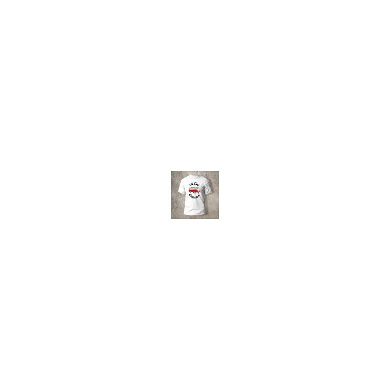 Tshirt Combi VW5 Motif Devant Blanc