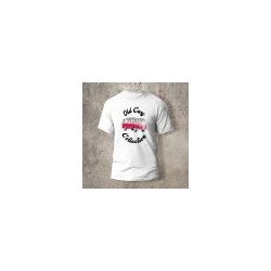 Tshirt Combi VW4 Motif Devant Blanc