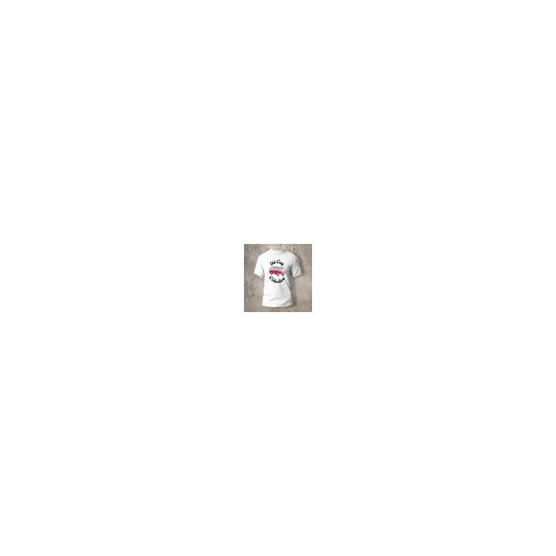 Tshirt Combi VW4 Motif Devant Blanc