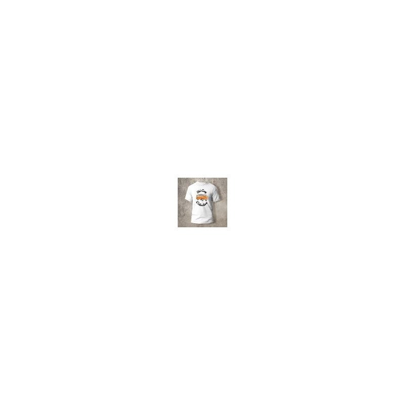 Tshirt Combi VW3 Motif Devant Blanc