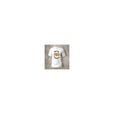 Tshirt Combi VW3 Motif Devant Blanc