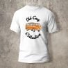 Tshirt Combi VW3 Motif Devant Blanc