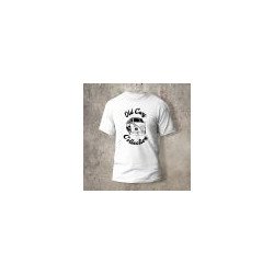 Tshirt Combi VW1 Motif Devant Blanc