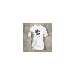 Tshirt Tortue Dos Blanc
