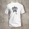 Tshirt Tortue Dos Blanc