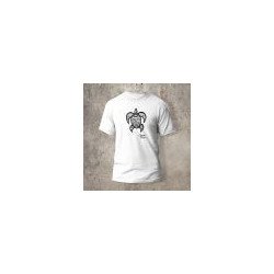 Tshirt Tortue Devant Blanc