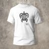 Tshirt Tortue Devant Blanc