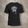 Tshirt Tortue Dos Noir
