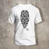 Tshirt Tiki 2 Dos Blanc