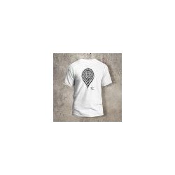Tshirt Mandala 1 Dos Blanc