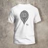Tshirt Mandala 1 Dos Blanc