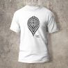 Tshirt Mandala 1 Devant Blanc