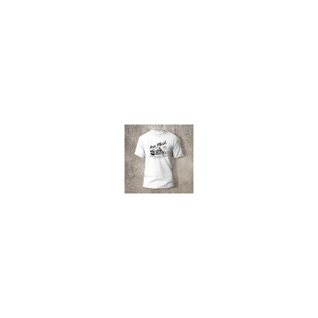 Tshirt Blanc Devant Biker Iron Wheels