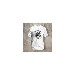 Tshirt Blanc Dos Biker Legendary