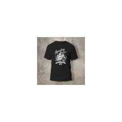 Tshirt Noir Devant Biker Legendary