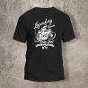 Tshirt Noir Dos Biker Legendary