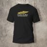 Tshirt Noir Devant Biker Eagle jaune