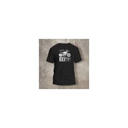 Tshirt Noir Dos Biker Rider
